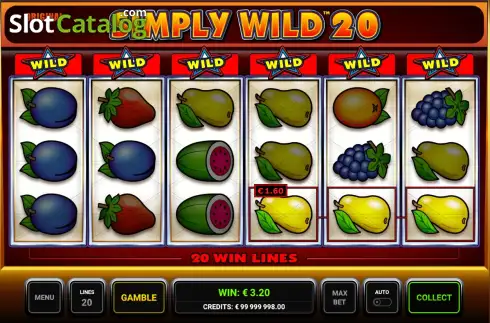 Скрин3. Simply Wild 20 слот