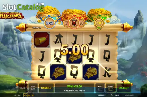 Скрин3. Trinity Treasures Wukong слот