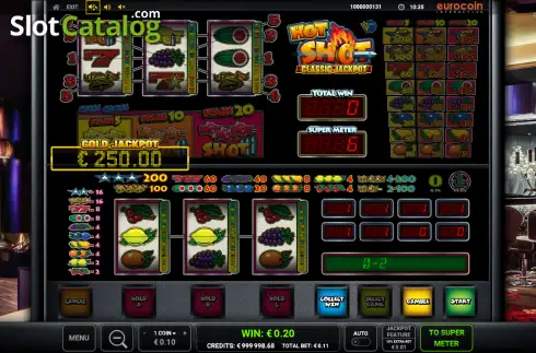 Скрин3. Classic Jackpot: Hot Shot слот