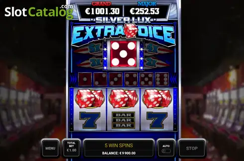 Скрин7. Silver Lux – Extra Dice слот