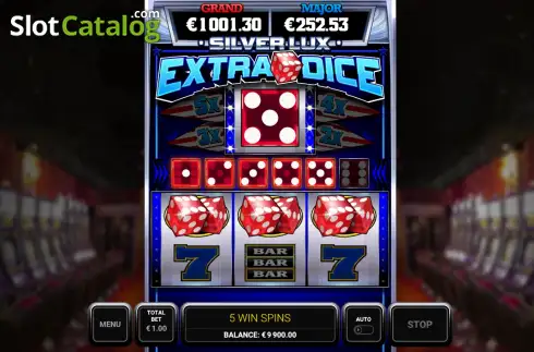 Скрин8. Silver Lux – Extra Dice слот
