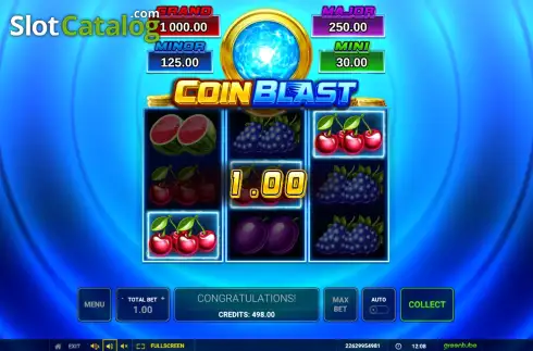 Скрин3. Coin Blast слот