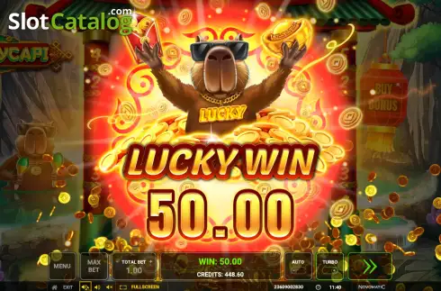 Скрин3. Luckycapi слот