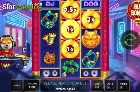 Скрин2. DJ Dog слот