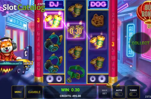 Скрин3. DJ Dog слот