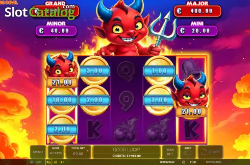 Скрин3. Flaming Devil слот