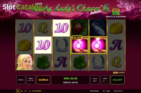 Скрин3. Lucky Lady's Charm deluxe 6 слот