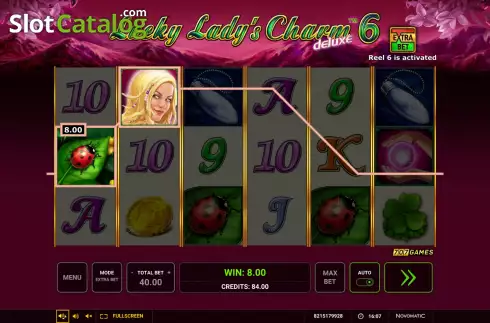 Скрин4. Lucky Lady's Charm deluxe 6 слот
