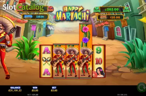Скрин2. Happy Mariachi слот