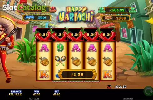 Скрин3. Happy Mariachi слот