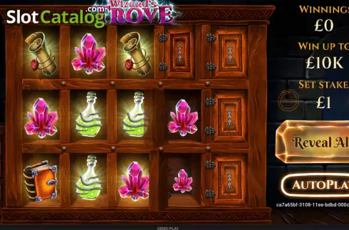 Скрин3. Wizard's Trove слот