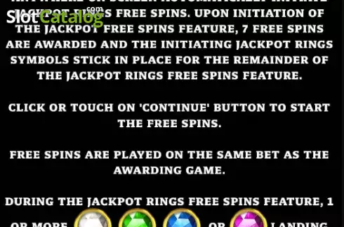 Скрин7. Jackpot Rings Cai Shen Shou слот
