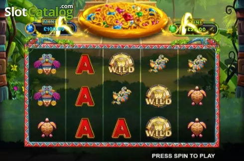 Скрин2. Jackpot Rings Mayan Mist слот