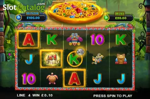Скрин3. Jackpot Rings Mayan Mist слот