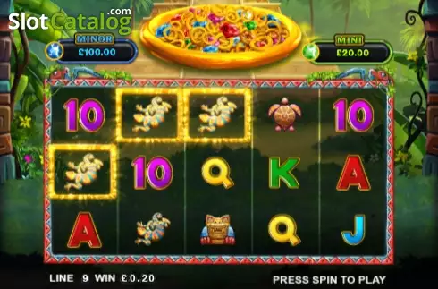 Скрин4. Jackpot Rings Mayan Mist слот