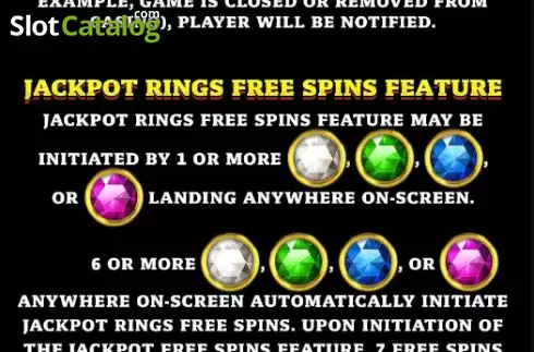 Скрин7. Jackpot Rings Mayan Mist слот