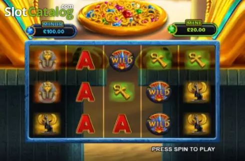 Скрин2. Jackpot Rings Wadjet Wilds слот