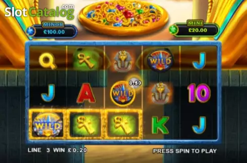 Скрин4. Jackpot Rings Wadjet Wilds слот