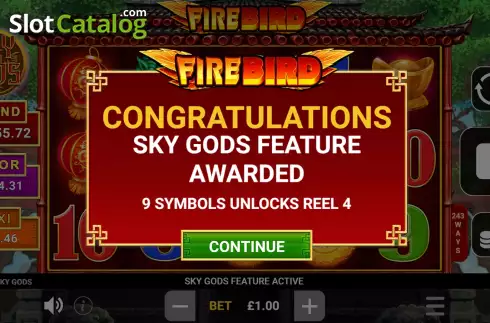 Скрин7. Fire Bird (HITSqwad) слот