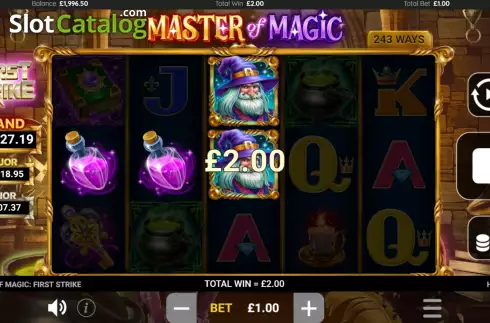 Скрин4. Master of Magic слот