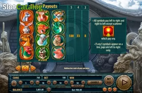 Скрин3. 12 Zodiacs слот