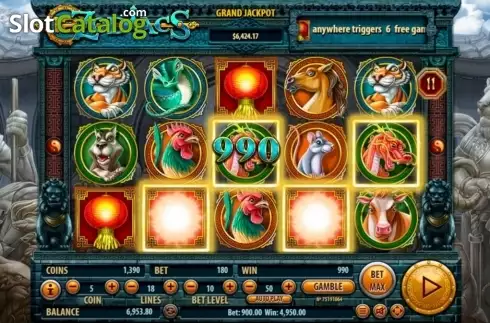Скрин8. 12 Zodiacs слот
