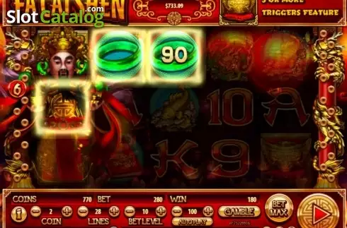 Скрин9. Fa Cai Shen (Habanero) слот