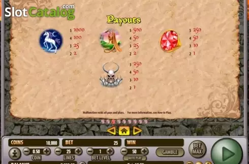Скрин4. Dragon Castle слот