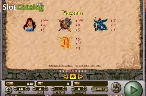 Скрин5. Dragon Castle слот