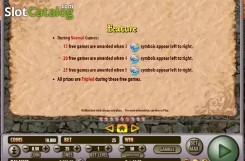 Скрин7. Dragon Castle слот