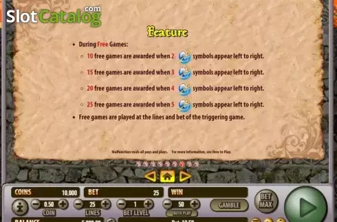 Скрин8. Dragon Castle слот