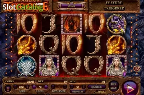 Скрин7. Dragon's Throne слот