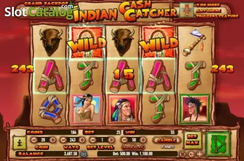 Скрин8. Indian Cash Catcher слот
