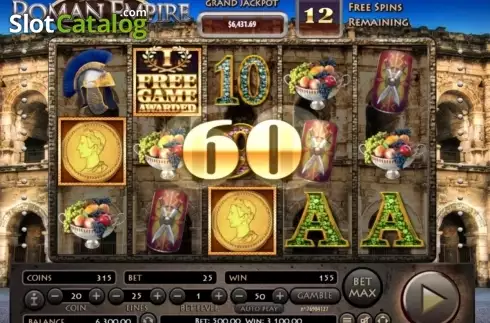 Скрин8. Roman Empire (Habanero Systems) слот