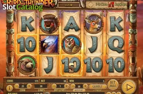 Скрин9. Bird of Thunder слот