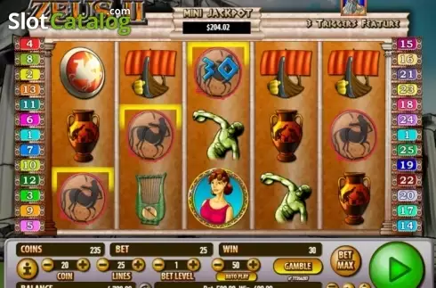 Скрин8. Zeus 2 (Habanero) слот