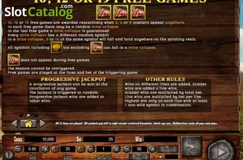 Скрин3. Gold Rush (Habanero Systems) слот