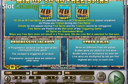 Скрин3. Treasure Diver (Habanero Systems) слот