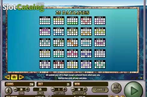 Скрин4. Treasure Diver (Habanero Systems) слот