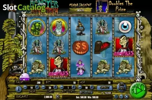 Скрин8. Monster Mash Cash слот