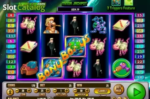 Скрин6. Little Green Money слот
