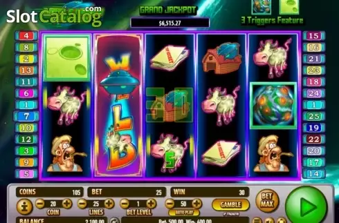 Скрин7. Little Green Money слот