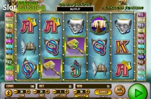 Скрин8. Viking's Plunder слот