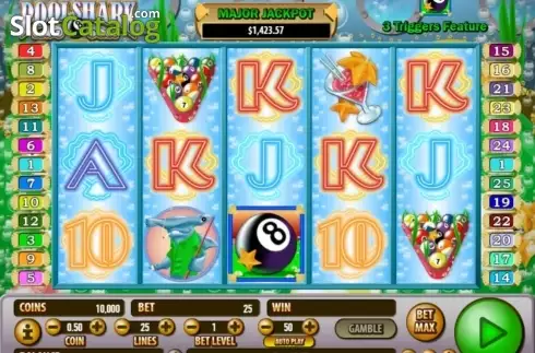 Скрин5. Pool Shark слот