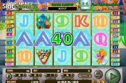 Скрин7. Pool Shark слот