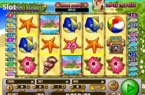 Скрин6. Bikini Island слот