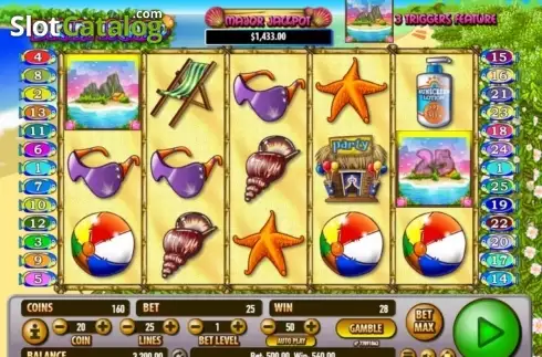 Скрин7. Bikini Island слот