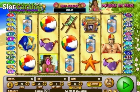 Скрин8. Bikini Island слот