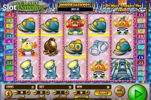 Скрин8. Grape Escape слот