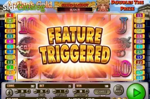 Скрин7. Aztlan's Gold слот